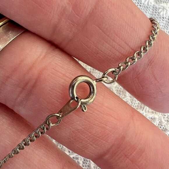 Vintage 1937 Buffalo Nickle Cut Out Native Chief Necklace Unisex - Picture 4 of 8